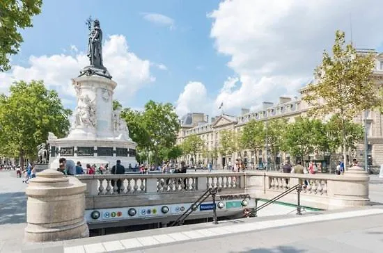 Bel Appartement Proche Palais Des Glaces Et Musee Grevin Republique Paris